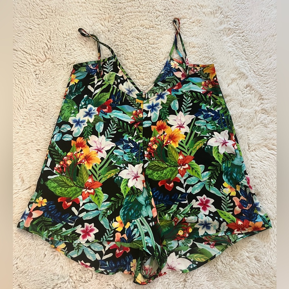 Show Me Your MuMu Tropical Floral Romper